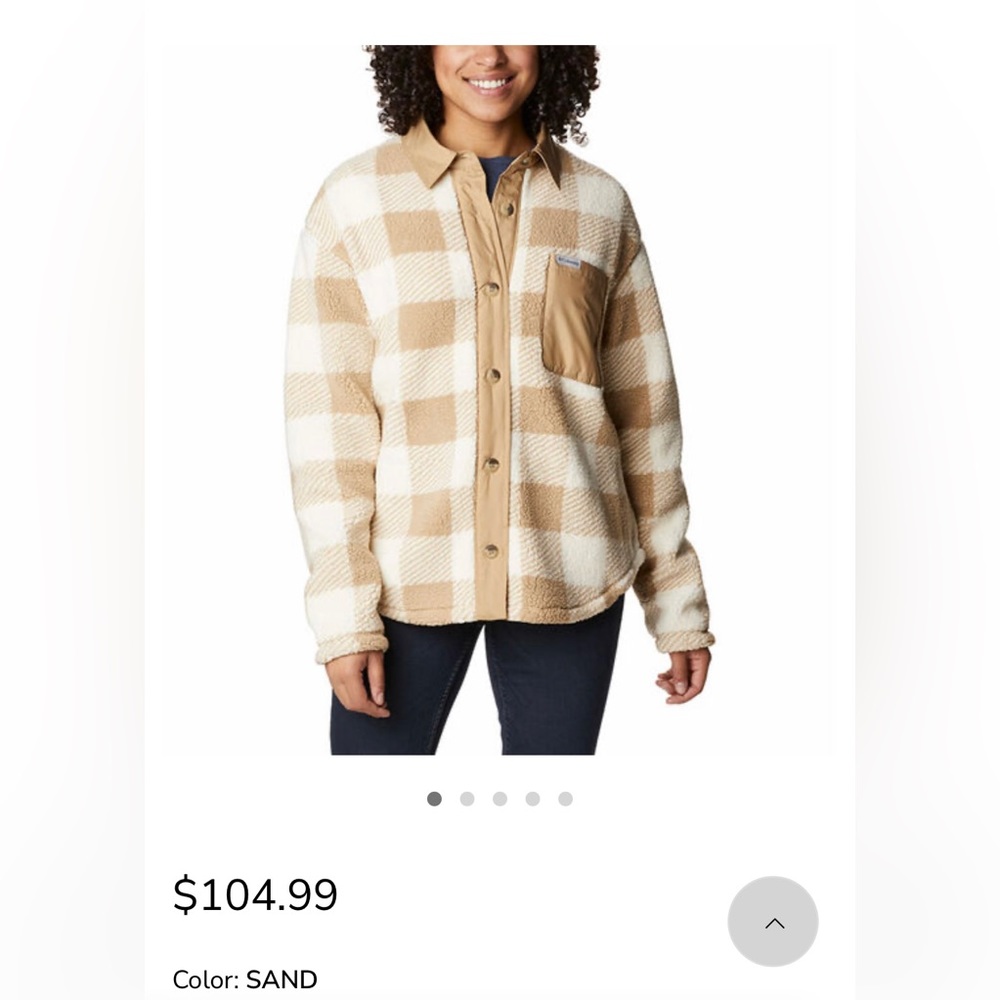 NWT COLUMBIA West Bend Shirt Jacket XL